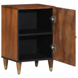 Meuble de salle de bain 38x33x58 cm en bois solide de mangue 