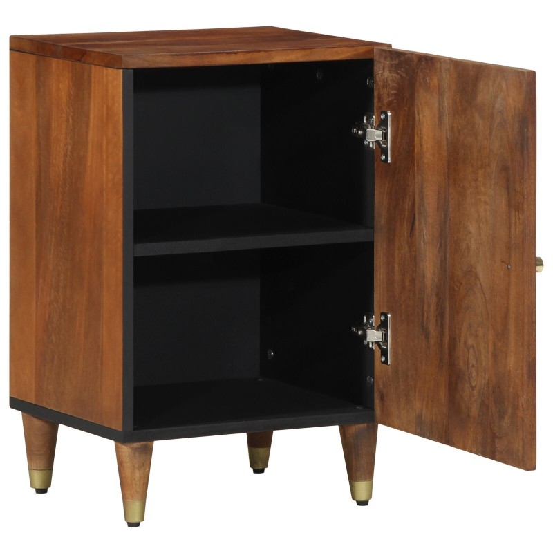 Meuble de salle de bain 38x33x58 cm en bois solide de mangue 
