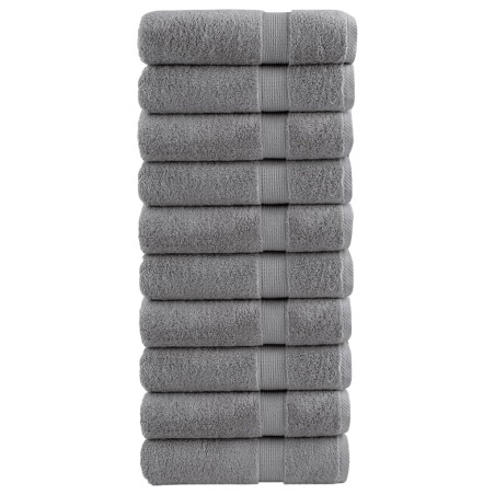 Essuie-mains de qualité supérieure SOLUND 10 pcs gris 600 g/m² 