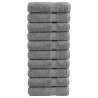 Essuie-mains de qualité supérieure SOLUND 10 pcs gris 600 g/m² 