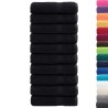 Essuie-mains de qualité supérieure SOLUND 10 pcs noir 600 g/m² 