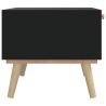 Table basse avec tiroirs 80x40x35,5 cm bois d'ingénierie 