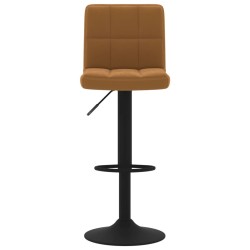 Tabouret de bar Marron Velours 
