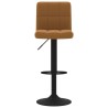 Tabouret de bar Marron Velours 