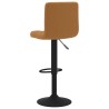 Tabouret de bar Marron Velours 