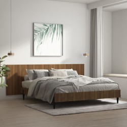 Tête de lit murale Chêne marron 240x1,5x80 cm Bois d'ingénierie 