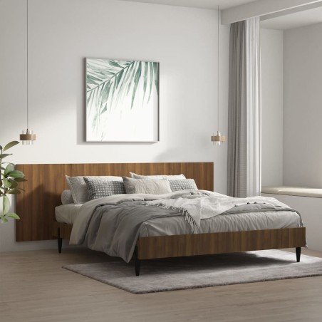 Tête de lit murale Chêne marron 240x1,5x80 cm Bois d'ingénierie 