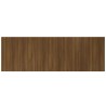 Tête de lit murale Chêne marron 240x1,5x80 cm Bois d'ingénierie 