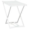 Étendoir à linge pliable Blanc Plastique 