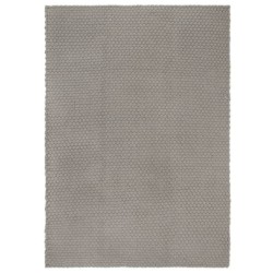 Tapis rectangulaire Gris 120x180 cm Coton 