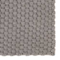 Tapis rectangulaire Gris 120x180 cm Coton 