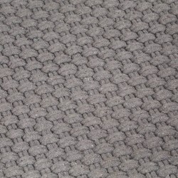 Tapis rectangulaire Gris 120x180 cm Coton 