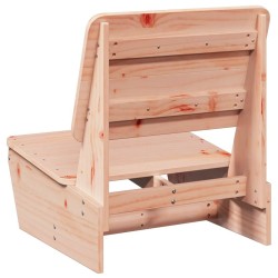 Chaises de jardin lot de 2 60x64x70,5 cm bois massif de douglas 