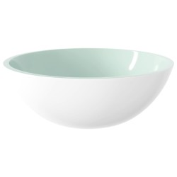 Lavabo Verre 50x37x14 cm Blanc 