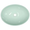 Lavabo Verre 50x37x14 cm Blanc 