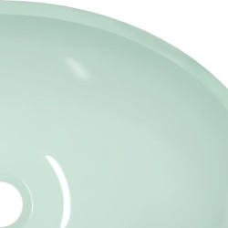 Lavabo Verre 50x37x14 cm Blanc 