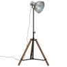 Lampadaire 25 W argent vintage 75x75x90-150 cm E27 