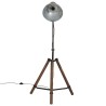 Lampadaire 25 W argent vintage 75x75x90-150 cm E27 
