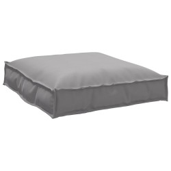 Set de coussins en palette de 2 pièces en tissu Oxford gris 