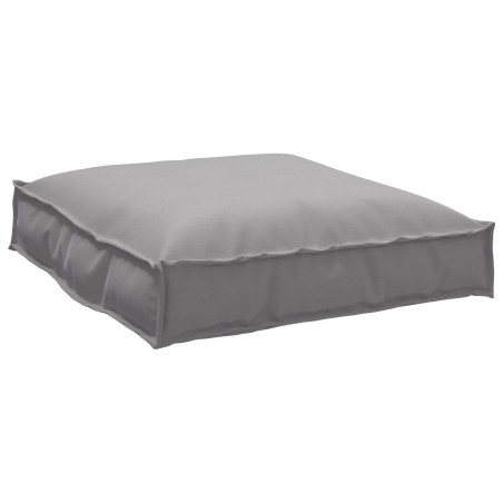 Set de coussins en palette de 2 pièces en tissu Oxford gris 