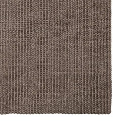 Tapis Sisal naturel 66x350 cm Marron 