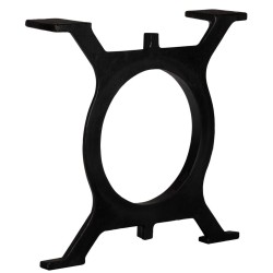 Pied de table basse 2 pcs Cadre en O Fonte 