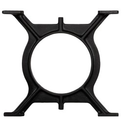 Pied de table basse 2 pcs Cadre en O Fonte 