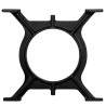 Pied de table basse 2 pcs Cadre en O Fonte 