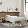 Cadre de lit sans matelas chêne sonoma 100x200 cm 
