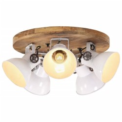 Plafonnier 25 W blanc 50x50x25 cm E27 
