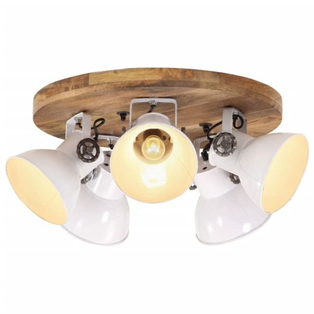 Plafonnier 25 W blanc 50x50x25 cm E27 
