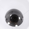 Plafonnier 25 W blanc 50x50x25 cm E27 