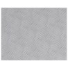 Plaques en Aluminium à Motif 4 pcs Antidérapantes 50x40 cm 