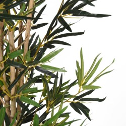 Bambou artificiel 1104 feuilles 180 cm vert 