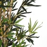 Bambou artificiel 1104 feuilles 180 cm vert 