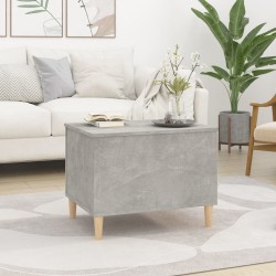 Table basse Gris béton 60x44,5x45 cm Bois d'ingénierie 