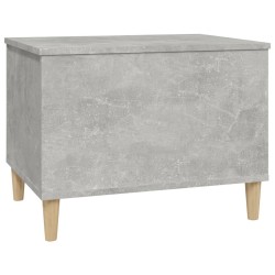 Table basse Gris béton 60x44,5x45 cm Bois d'ingénierie 
