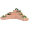 Jardinière 4 niveaux 80,5x79x36 cm bois de douglas massif 