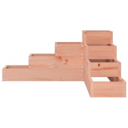 Jardinière 4 niveaux 80,5x79x36 cm bois de douglas massif 