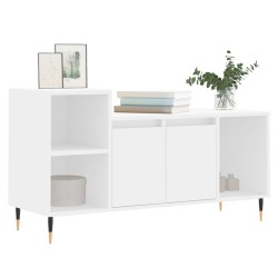 Meuble TV Blanc 100x35x55 cm Bois d'ingénierie 