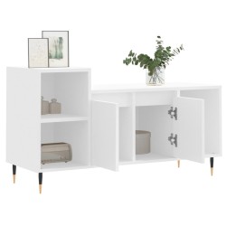 Meuble TV Blanc 100x35x55 cm Bois d'ingénierie 