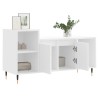 Meuble TV Blanc 100x35x55 cm Bois d'ingénierie 