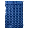 Matelas de camping autogonflant avec oreillers 2 personnes 