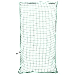 Filet pour remorque avec corde élastique vert 8x3,5 m PP 