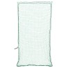 Filet pour remorque avec corde élastique vert 8x3,5 m PP 