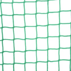 Filet pour remorque avec corde élastique vert 8x3,5 m PP 