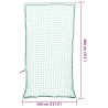 Filet pour remorque avec corde élastique vert 8x3,5 m PP 