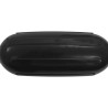 Pare-choc de bateau 4 pcs noir 58,5x16,5 cm PVC 