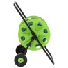 Chariot enrouleur vert avec tuyau de 30 m PVC 