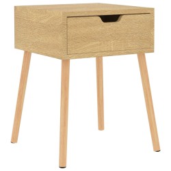 Table de chevet Chêne sonoma 40x40x56 cm Bois d'ingénierie 